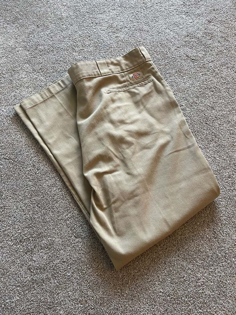 Dickies Mens 874 Original Fit Chino Pants Beige Size 40x30